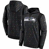 Men's Seattle Seahawks Nike Charcoal 2021 NFL Crucial Catch Therma Pullover Hoodie,baseball caps,new era cap wholesale,wholesale hats